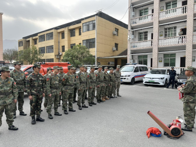 分乡镇开展民兵森林防灭火演练 以练备战筑牢安全防线