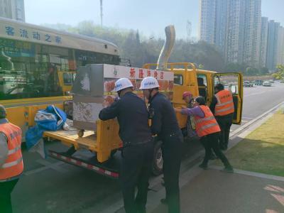 规范街面市容秩序 畅通道路“宜”出行