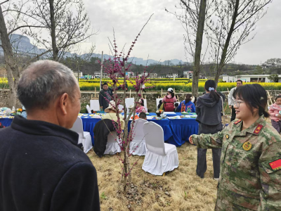 民兵护航乡村旅游盛会 绘就美丽乡村新图景