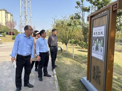 天门市司法局来夷调研法治文化阵地建设