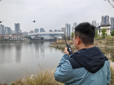 “ 高空”喊话 科技赋能生态巡逻