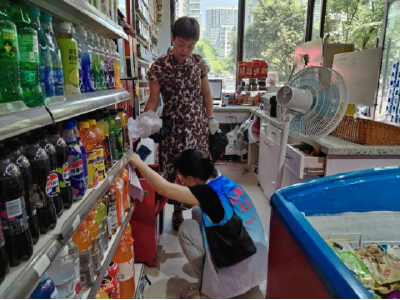 锦江社区：拧紧节日“安全阀” 筑牢社区“安全墙”