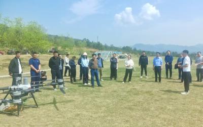 夷陵区森防指组织开展中大型无人机森林灭火应用交流学习