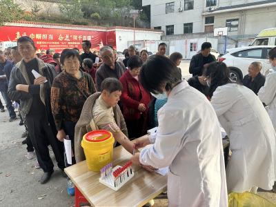 健康服务进乡村 村民体检暖人心