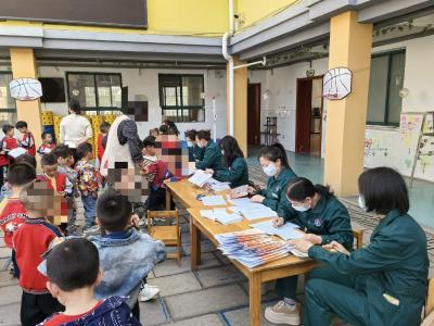 邓村乡卫生院开展幼儿园春季体检，护航儿童健康成长