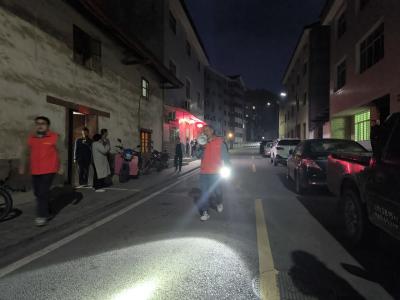 樟村坪社区开展防汛演练