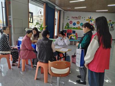 免费体检进社区 健康护航暖人心