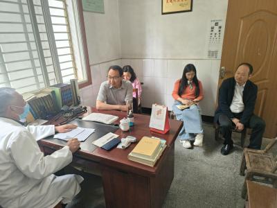 深入砦沟村“医”线调研， 推动“健康前哨”提质增效
