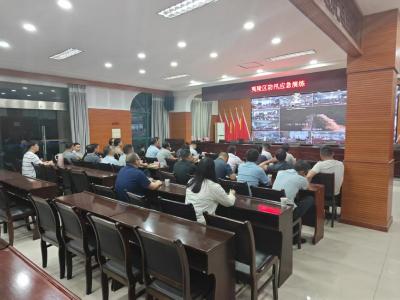 观摩防汛应急演练，学习“优等生作业”