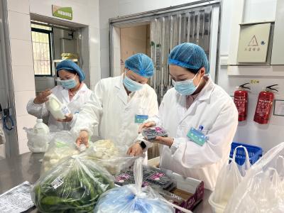 樟村坪分园：严把食材关 共筑安全线