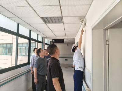 联合检查保安全，筑牢医疗“防火墙”