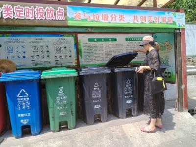 以巡查之力，筑牢社区垃圾分类防线