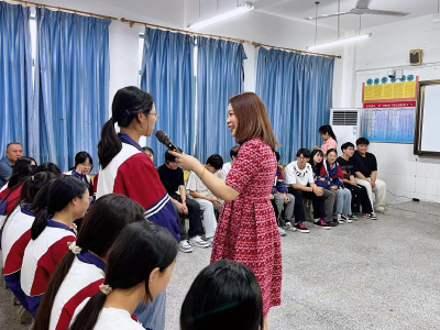 乐天溪初中开展中考减压赋能活动，助力学子轻松迎考