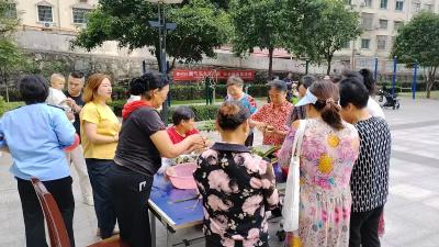 长江市场社区开展“粽情端午·和谐邻里”主题活动