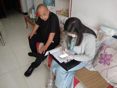 入户走访听民声 精准服务暖民心