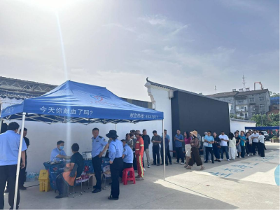 无偿献血传真情 助力生命暖人心——分乡镇开展无偿献血活动