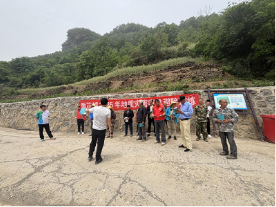香龙山村开展地质灾害防汛演练