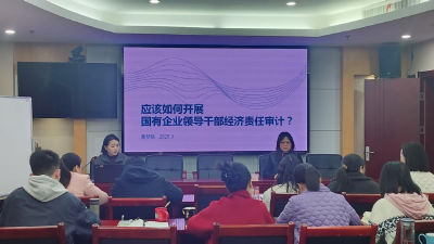 夷陵审计：以学促干强本领 为国企经责审计蓄力赋能