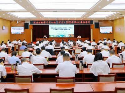 区委理论学习中心组（扩大）举行2025年第6次集体学习
