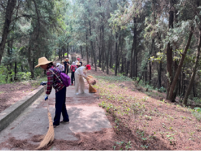双节同欢共发力 “清洁行动”焕新景