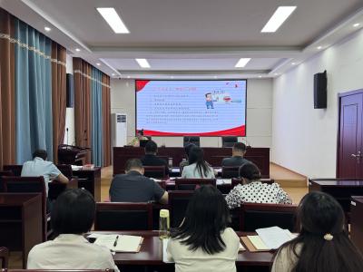 夷陵区残联开展“学思践悟”青年学习小组学习活动