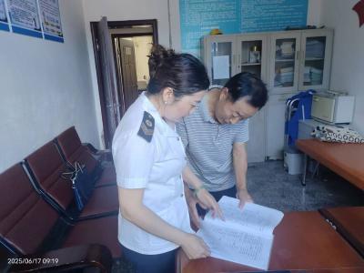 分乡镇中心卫生院开展卫生安全专项检查