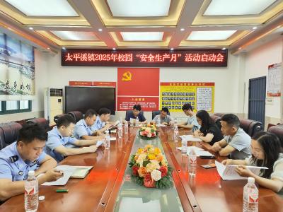 太平溪镇扎实开展“安全生产月”活动，织密安全防护网