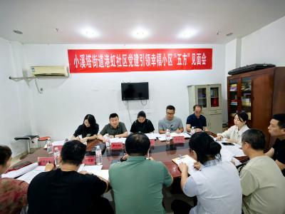 党建引领聚合力 共绘幸福小区新画卷