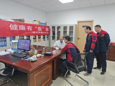 健康护航进企业 义诊讲座暖人心