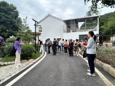 黄花镇张家口村开展农村人居环境整治提升参观学习活动