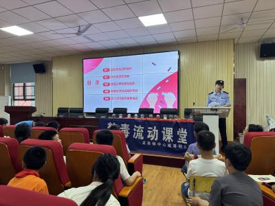 筑牢青春防“毒”墙 守护少年成长路