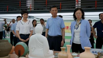 东湖论坛·遇见三峡文化（宜昌）暨铸牢中华民族共同体意识宣传教育活动调研组来夷现场参观