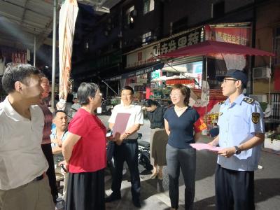 “静音护航”夜巡行动  为高考按下“降噪键”