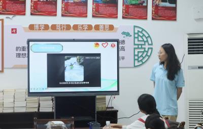“峡江筑梦”志愿服务队为乡村儿童开启科学探索之旅