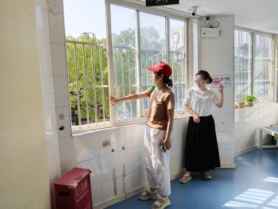 港虹社区：拉网排查除隐患 小切口护大民生