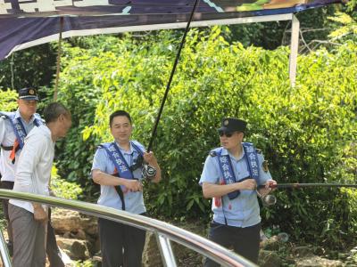 严查违规垂钓！夷陵区开展长江禁渔联合巡查