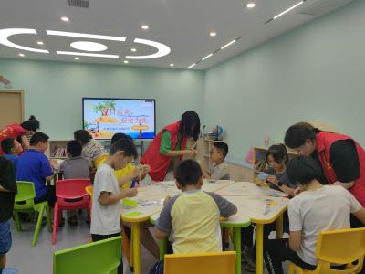 润城社区：开展“安全六防”科普活动 守护儿童暑期安全