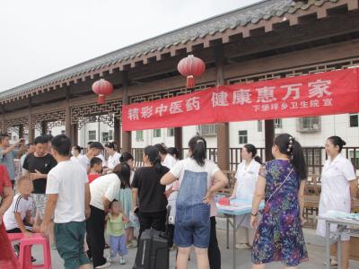 下堡坪乡成功举办“精彩中医药·健康千万家”夜市活动
