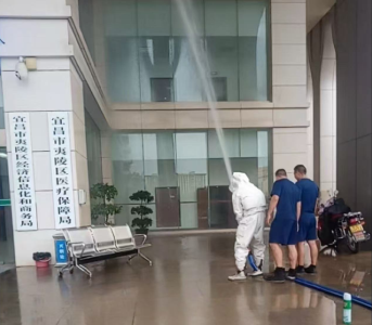夷陵区机关事务服务中心联手消防高效清除马蜂窝守护群众安全
