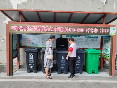 社区督导精准赋能 垃圾分类“新时尚”落地生根