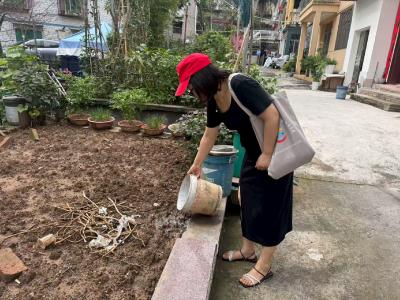 翻盆倒罐清积水 切断蚊虫生存链