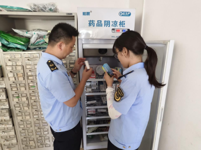 无惧“烤”验 蓝甲卫士筑牢农村食药安全网