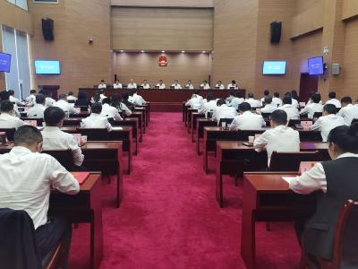 夷陵区第六届人大常委会第二十八次会议召开