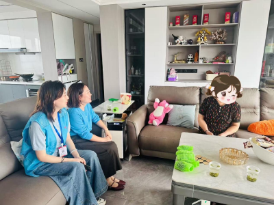 锦江社区：情暖中秋 爱满家园