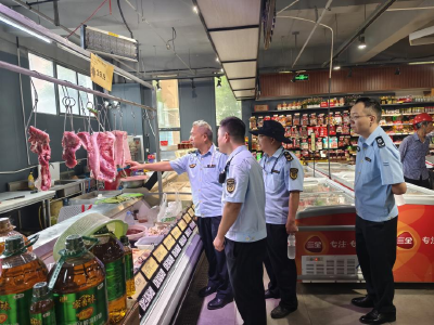 黄花镇市场监管所联合多部门开展肉制品专项检查