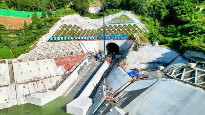 引江补汉下游消能防护区提前一年完工 取水口工程建设再提速