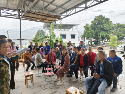 【支客师宣讲】三斗坪镇黄陵庙村：屋场会宣讲移风易俗，支客师倡导文明新风