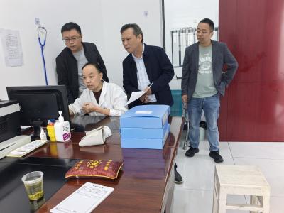 区卫健局开展“优质服务基层行”与“中医阁”建设现场验收工作