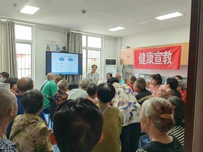黄花镇卫生院：开展“三减三健”专题讲座 助力全民健康素养提升