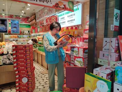 双节护安全 绿洲社区织密商铺消防网